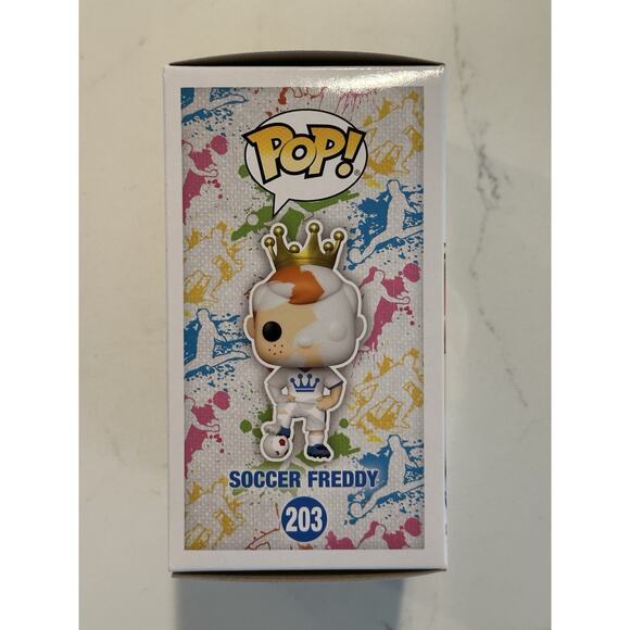 Funko Pop! Soccer Freddy #203 Funko Shop Exclusive DIY New #5 - Picture 4 of 8
